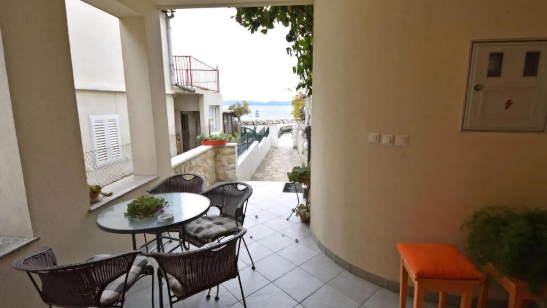 Appartement Ferienwohnung Im Erdgeschoss Mit Panorama Blick Diklo Kroatië
